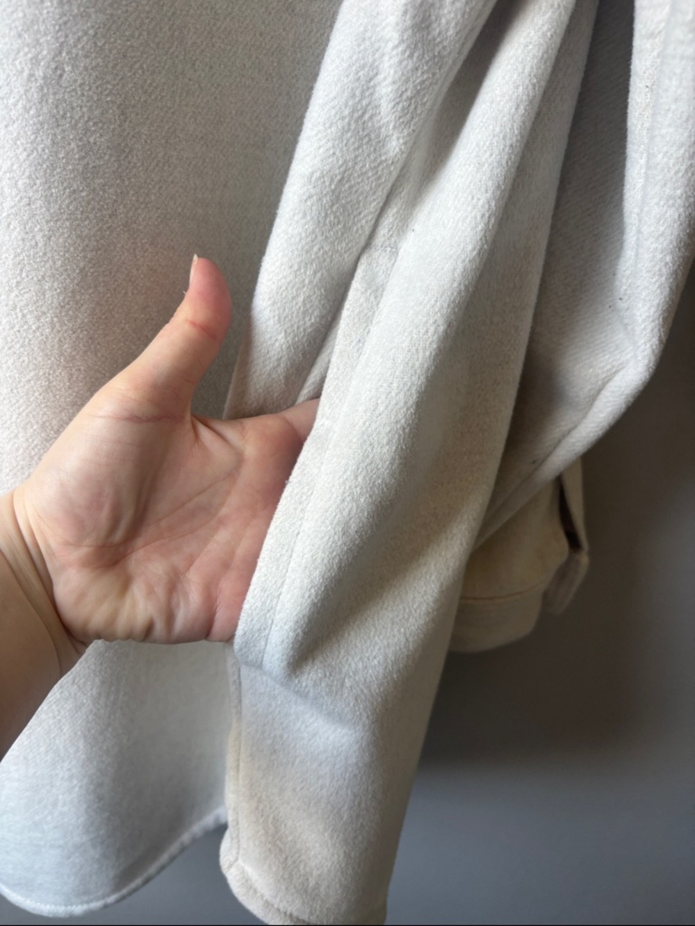 Cream Shacket - Picture 6 of 11